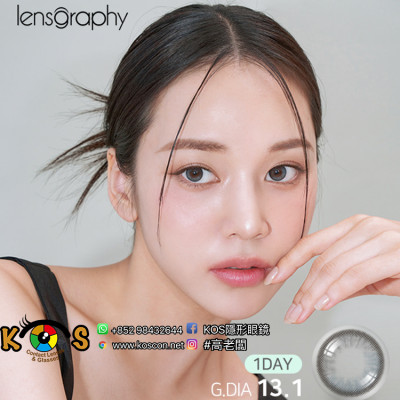 Lensgraphy 1Day Shyring Gray 렌즈그라피 샤이링 그레이 원데이 Lensgraphy 1Day Shyring Gray 렌즈그라피 샤이링 그레이 원데이
